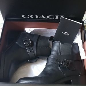 COACH BOOTS CHELSEA BLACK